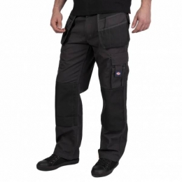 LeeCooperHolsterPocketWorkwearHerenWerkbroekgrijs-zwartLCPNT216-GRY-BLK