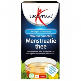 3xLucovitaalVrouwenmantelMenstruatieTheeVegan20stuks