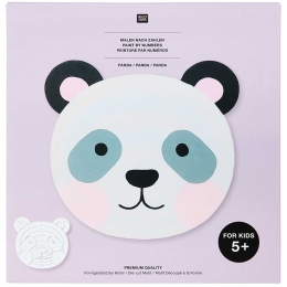 Kidsschilderenopnummerset-panda
