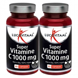 GratisVerzending2xLucovitaalSuperVitamineC1000mgVegan60Capsules