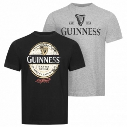 GUINNESSEmblemHerenT-shirt2-pakPOMPK220MUL