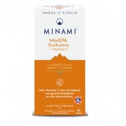 GratisVerzending2xMinamiMorEPAKurkuma60softgels