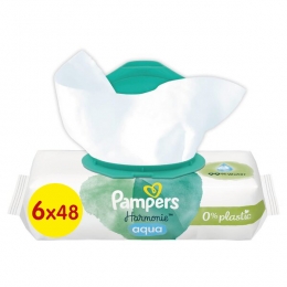 Pampers-HarmonieAqua-Billendoekjes-288doekjes-6x48