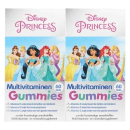 GratisVerzending2xDisneyMultivitaminesPrinces60gummies
