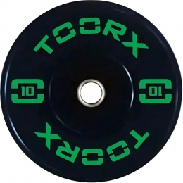 ToorxFitnessBumperPlate-OlympischeHalterschijf-10kg