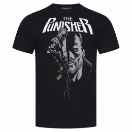 MARVELThePunisherOneManArmyHerenT-shirtFBMTS789BLK