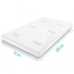 TopdekmatraskoudschuimTencelDeluxe70x200dikte11cm