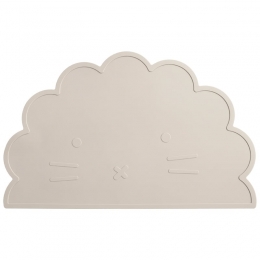 Dutsi-WelpjeSerie-SiliconenPlacemat-LeeuwenOntwerp-Lichtbeige