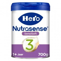 3xHeroNutrasenseSensiSoft3Peutermelk12-24mnd700gr