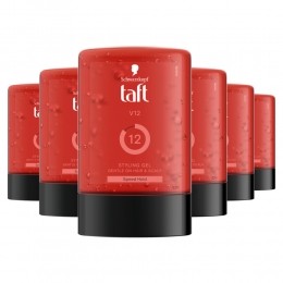 6xTaftStylingGelV12300ml
