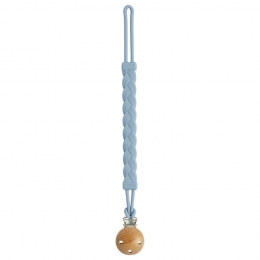 Dutsi-Speenkoord-Lichtblauw-Siliconen-Gevlochten-BPA-vrijDuurzaam