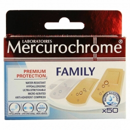 MercurochromePleisterFamily50