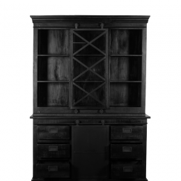 VitrinekastNoraBlack160cm