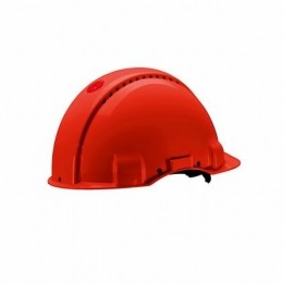3MPeltorG3000DUV-RDVeiligheidshelmMetPinlock-Rood-LerenSweatband