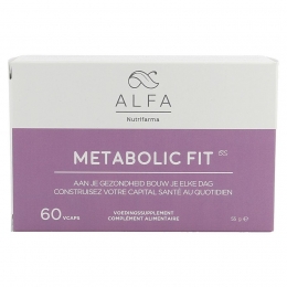 AlfaMetabolicFitMetabolisme60Capsules
