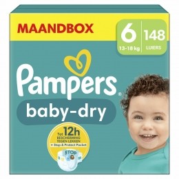 Pampers-BabyDry-Maat6-Maandbox-148stuks-1318KG