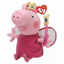 PeppaPigPrinsesTYBeanieKnuffel15cm46129
