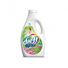 2ehalveprijsDreftVloeibaarWasmiddelTouchofPink32Wasbeurten14liter