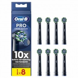 Oral-BOpzetborstelsProCrossActionZwart8stuks
