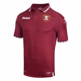 USSalernitana1919ZeusHerenThuisshirtdonkerrood