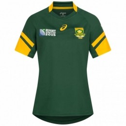 Zuid-AfrikaSpringboksASICSRugbyDamesThuisshirt126311SR-4100