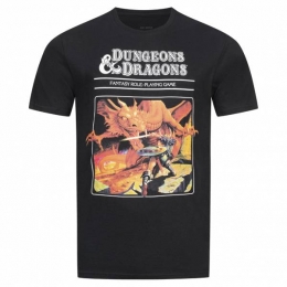 DUNGEONSDRAGONSRedDragonHerenT-shirtHAMTS054BLK
