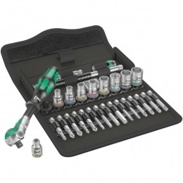 Wera8100SA68100SA6Zyklop28-deligeDopsleutelset-14