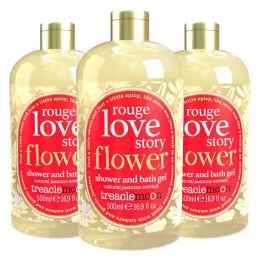 3xTreaclemoonRougeLoveStoryBadenDouchegel500ml
