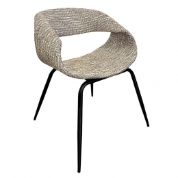 EetkamerstoelWalvisbeigestof