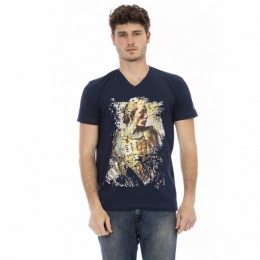 TRUSSARDIActionHerenrondehalsConquerorT-shirtNavy2AT08005