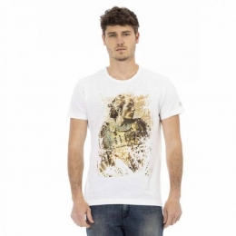 TRUSSARDIActionHerenrondehalsConquerorT-shirtWit2AT08F001