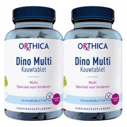 GratisVerzending2xOrthicaDinoMulti120kauwtabletten