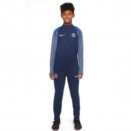 NikeParisSaint-GermainStrikeTrainingspak14-Zip2025-2026KidsDonkerblauwBlauwWit