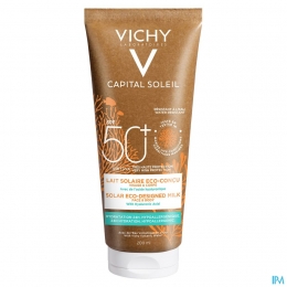 VichyCapitalSoleilSolarEco-designedMilkWaterResistantGezichtEnLichaamSPF50200ml