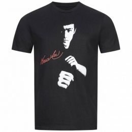 BRUCELEESignatureHerenT-shirtTRMTS007BLK