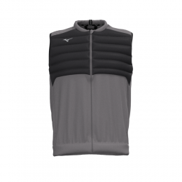 MizunoHybridBomberGiletCharcoalHerenMaatM