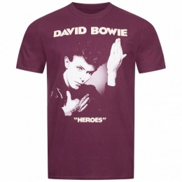 DAVIDBOWIEHeroesHerenT-shirtPOMTS398MAR