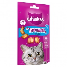 WhiskasTemptationsKattenvoerZalm60gr