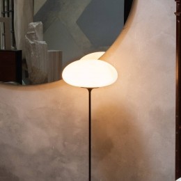GUBIStemlitevloerlampzwart-chroom150cm