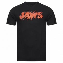 JAWSDeGroteWitteHaaiThrashHerenT-shirtUNMTS187BLK