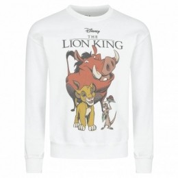 DeTheLionKingDisneyTrioHerenSweatshirtDIMCS078WHT
