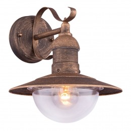 GloboBuitenwandlampLindametvintage-roest-optiek
