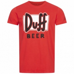 DESIMPSONSxDUFFBEERHerenT-shirtFBMTS021RED