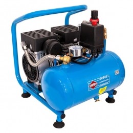 Airpress36743-StilleOlievrijeCompressorL6-958Bar06Pk25Lmin6L