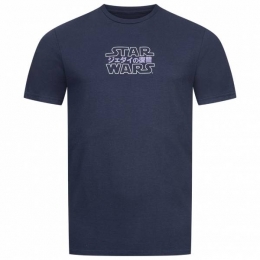 STARWARSBobaFettAnimeHerenT-shirtSWMTS042NVY