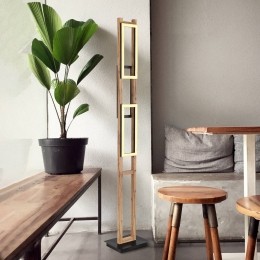 GloboLEDvloerlampIllainhoutdesign