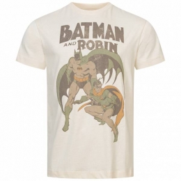 BatmanDCCOMICSRobinVintageHerenT-shirtFBMTS827NAT