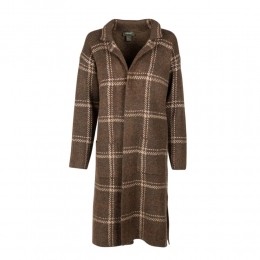 AriatDamesvestWMSBallstonCardigansorrelhorseplaidMaatM