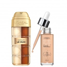 LOrealParisAgePerfectSerumLeDuo30mlTrueMatchTintedSerum30mlBundleVariousShades-2-3Light