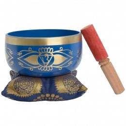 Chakraklankschaalsetmetklopperkussen-Zesdechakra-IndigoDonkerblauw